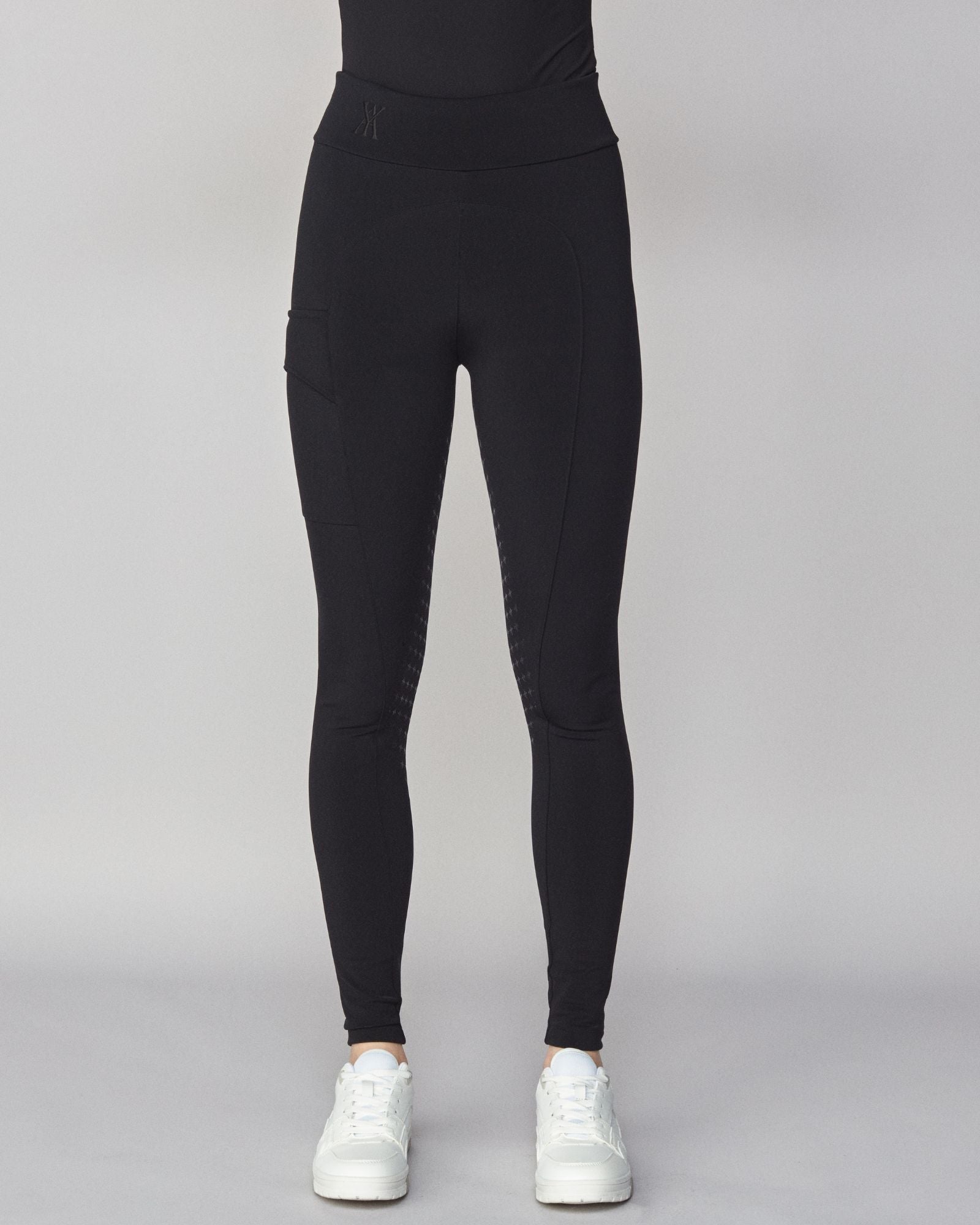 Yagya Winter Pull - On Breeches - Black - Yagya - Equiluxe Tack