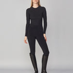 Yagya Winter Pull - On Breeches - Black - Yagya - Equiluxe Tack