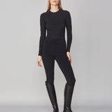 Yagya Winter Pull - On Breeches - Black - Yagya - Equiluxe Tack