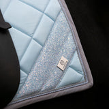 Glacier Blue Glitter Jump Saddle Pad - Limited Edition