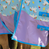Ponyo Horsewear Blunicorns 1200D 0g Turnout Sheet