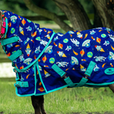 Ponyo Horsewear Space Adventurer Turnout Blanket - 50g, 100g, 250g, 400g