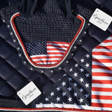 American Flag Pad & Bonnet Set - Equiluxe Tack