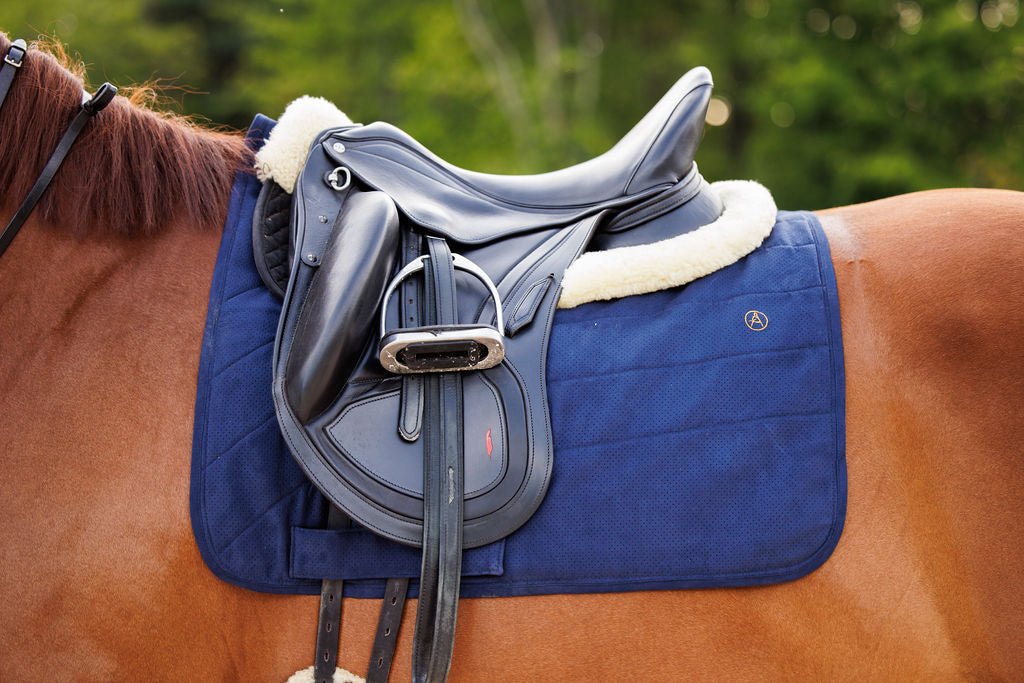 Anatomeq Perfeq Dressage Pad - Ultra Breathable Perforation - Anatomeq - Equiluxe Tack