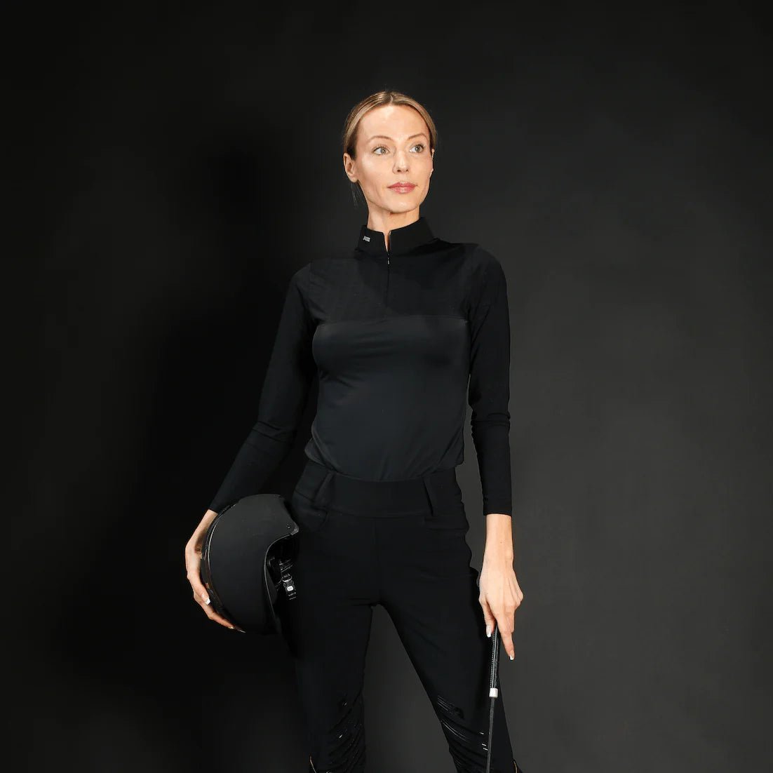 Armateq BLACK - ULTRA BREATHABLE LONG SLEEVE SHIRT - Equiluxe Tack
