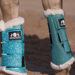 Baby Blue Brushing Boots - Equiluxe Tack