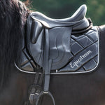 BLACK INK SADDLE PAD SET (Limited Edition) - Equiluxe Tack