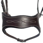 'Casquino' Anatomical Fancy Stitch Snaffle Bridle - Equiluxe Tack