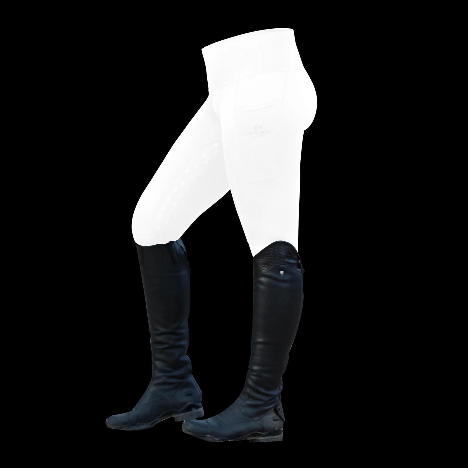 Cavaliere Couture The Passage Show Tights (White) - Cavaliere Couture - Equiluxe Tack