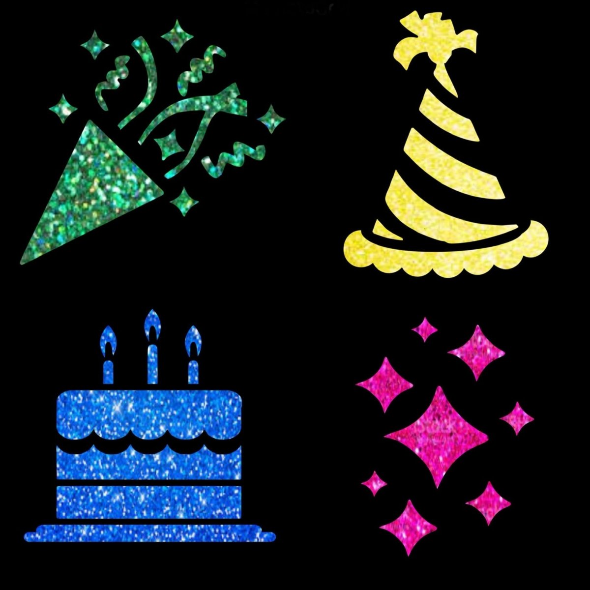 Celebration - Glitter Stencil Tattoo Kit for Horses - Equiluxe Tack