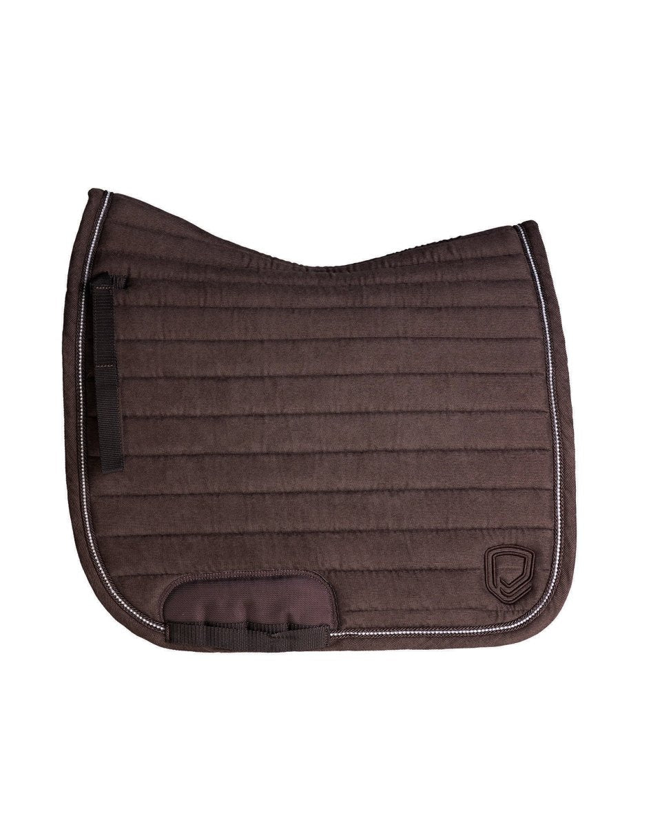 Corduroy Dressage Pad - Brown - Equipad Equestrian - Equiluxe Tack