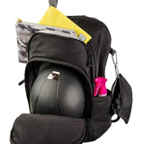 Delaire Equestrian Helmet Backpack - Black - Equiluxe Tack