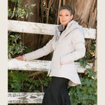 DQD Grey Duck Down Riding Jacket - Equiluxe Tack