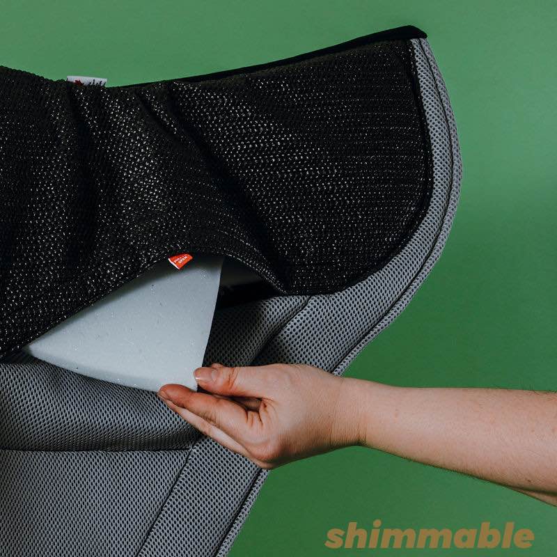 EcoGold Calmatech Shimmable Cross - Country Saddle Pad - EcoGold - Equiluxe Tack