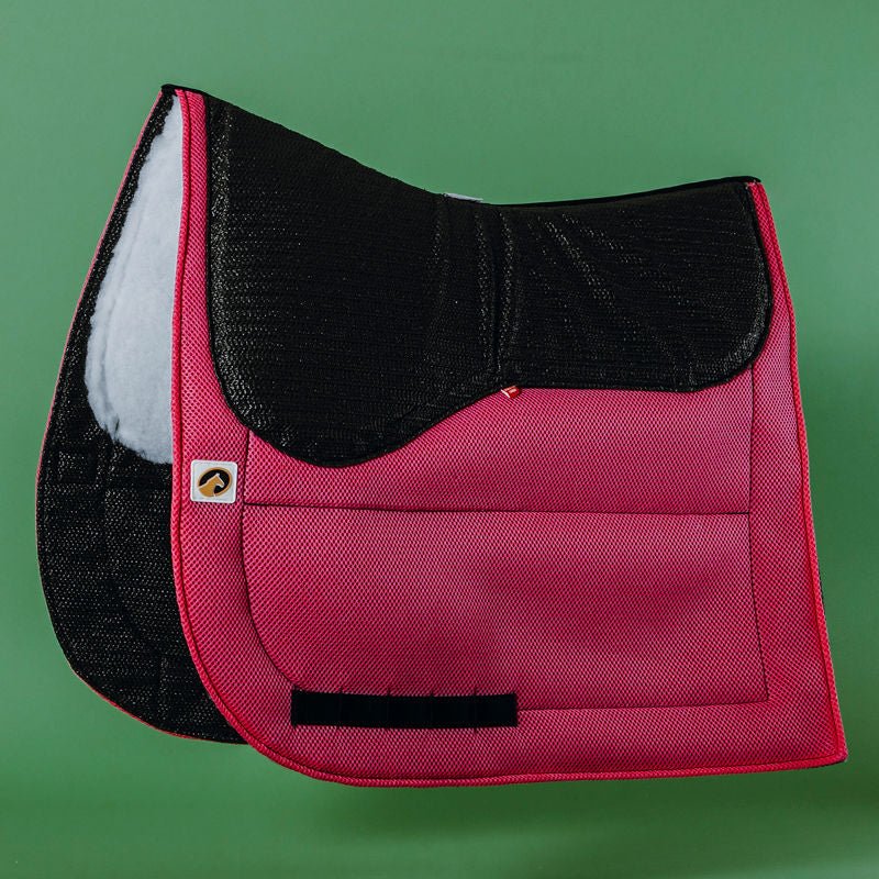 EcoGold Calmatech Shimmable Dressage Saddle Pad - EcoGold - Equiluxe Tack