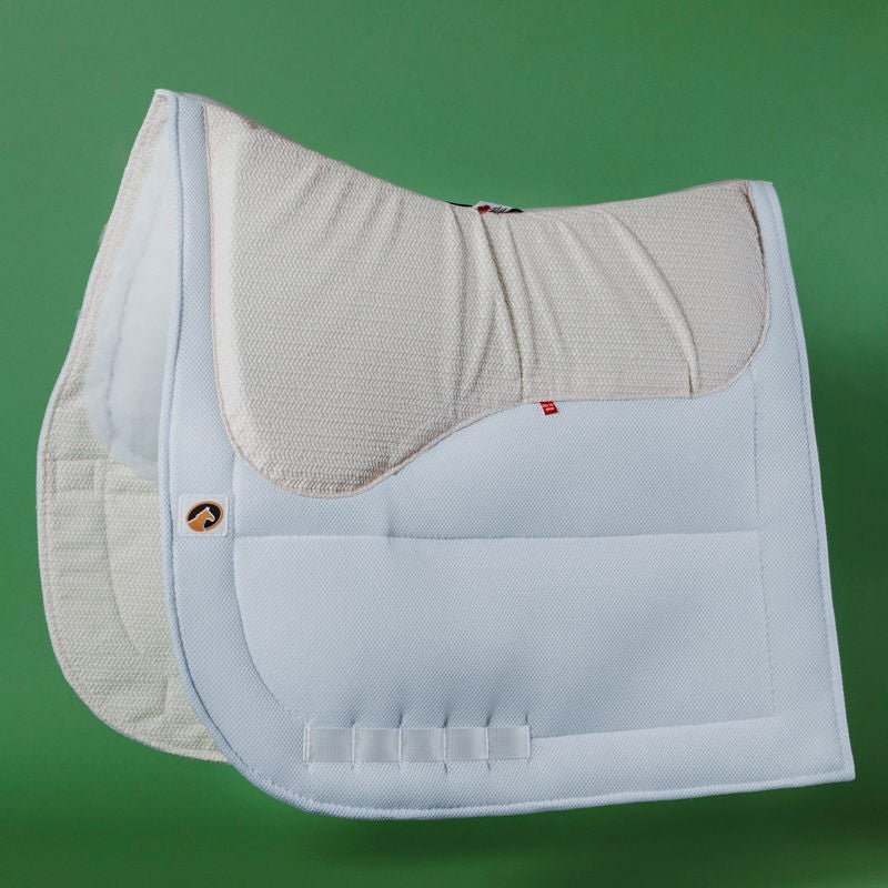 EcoGold Calmatech Shimmable Dressage Saddle Pad - Equiluxe Tack