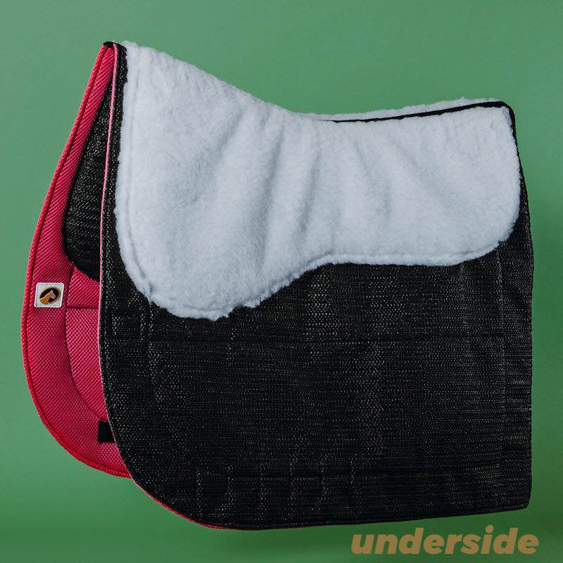 EcoGold Calmatech Shimmable Dressage Saddle Pad - EcoGold - Equiluxe Tack