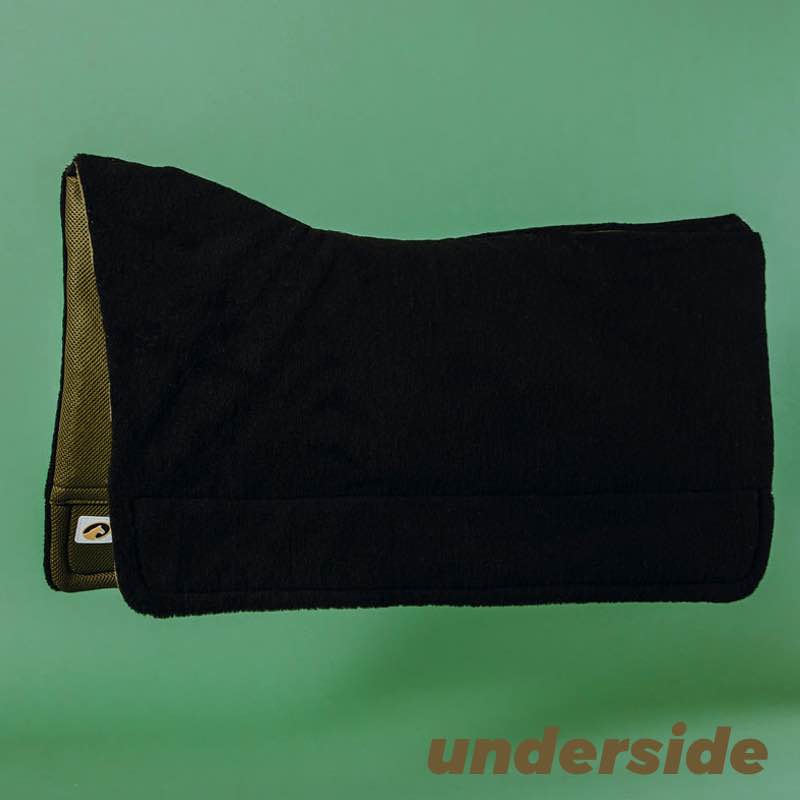 EcoGold Calmatech Western High Performance Saddle Pad - EcoGold - Equiluxe Tack