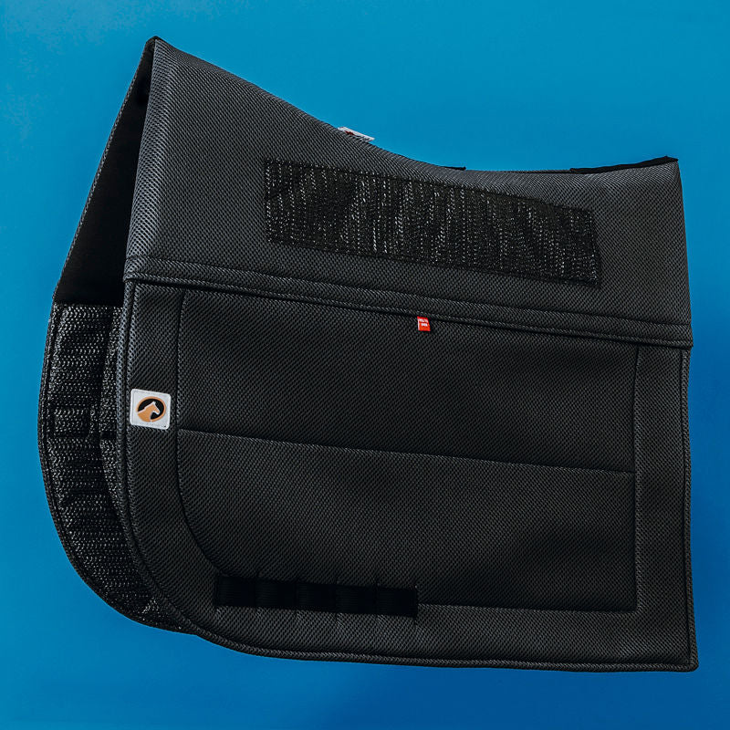 EcoGold CoolFit Shimmable Dressage Saddle Pad - EcoGold - Equiluxe Tack