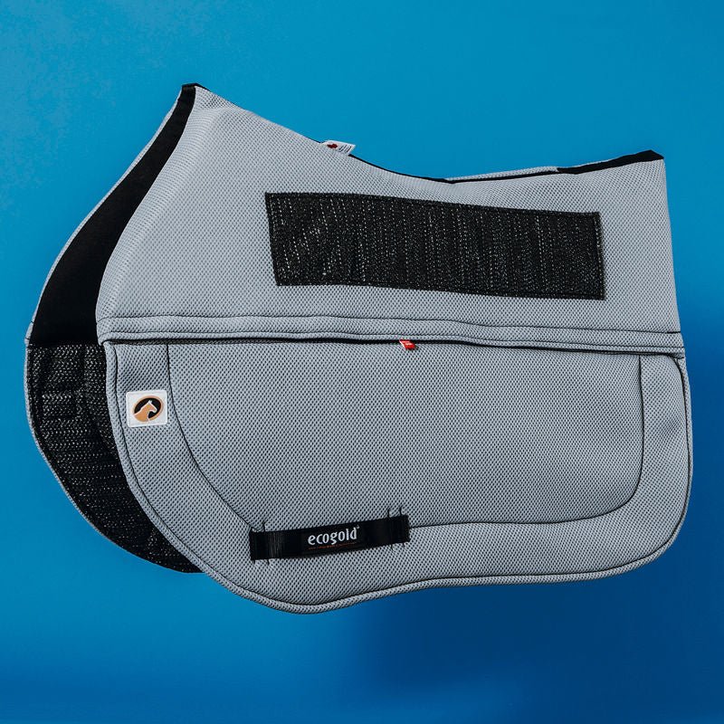 EcoGold CoolFit Shimmable Jumper Saddle Pad - EcoGold - Equiluxe Tack