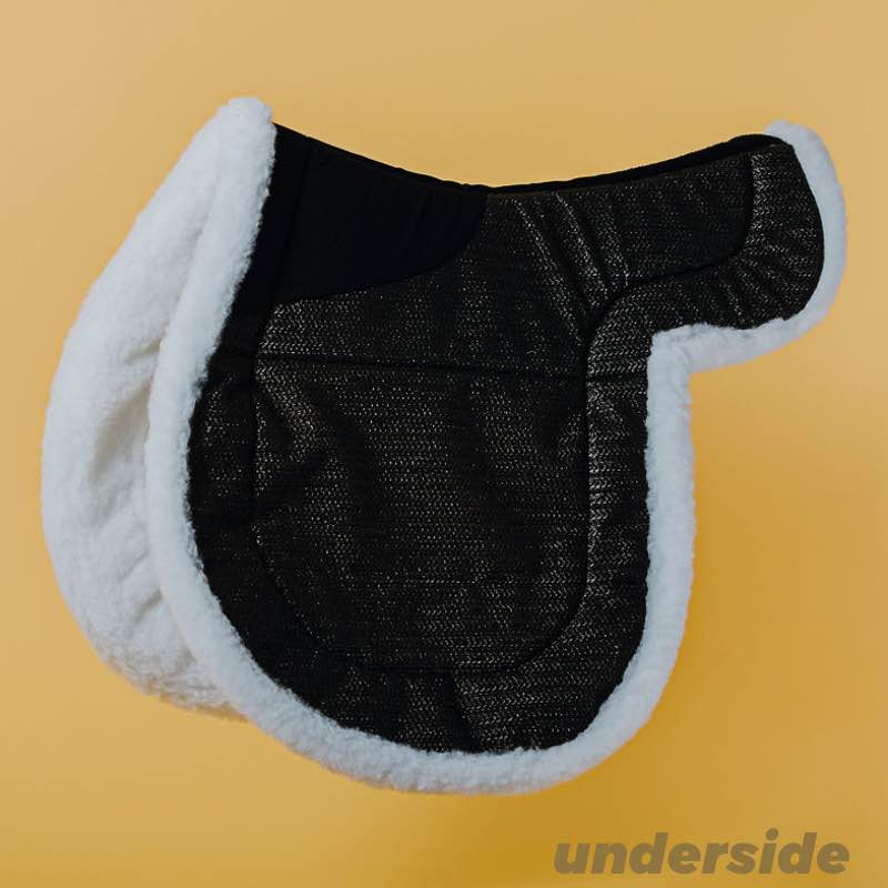 EcoGold Forward Flap Hunter Pad – Secure™ - EcoGold - Equiluxe Tack