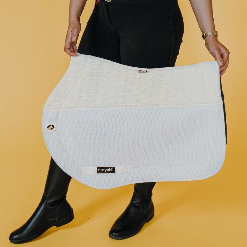 EcoGold Secure Jumper Saddle Pad - EcoGold - Equiluxe Tack