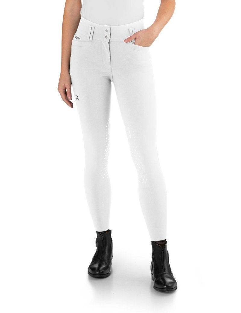 Ego 7 CA Jumping White High Waist Show Breeches - Ego 7 - Equiluxe Tack