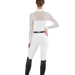 Ego 7 Florentine White Long Sleeve Show Shirt - Equiluxe Tack