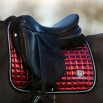 Electric Red Saddle Pad - Equiluxe Tack