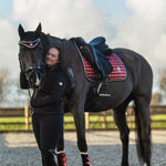 Electric Red Saddle Pad Set - Equiluxe Tack
