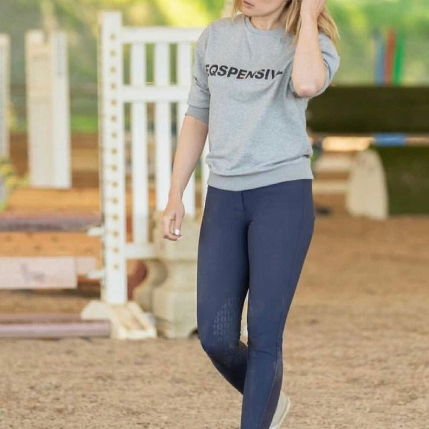 EQSPENSIVE Sweatshirt - Grey or Black - Equestrian Club - Equiluxe Tack
