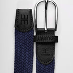 Equestly Braided Belt Navy - Equiluxe Tack