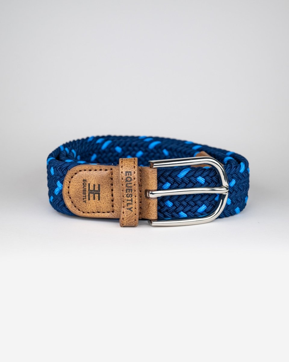 Equestly Braided Belt - Ocean - Equiluxe Tack