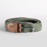 Equestly Braided Belt Olive - Equiluxe Tack