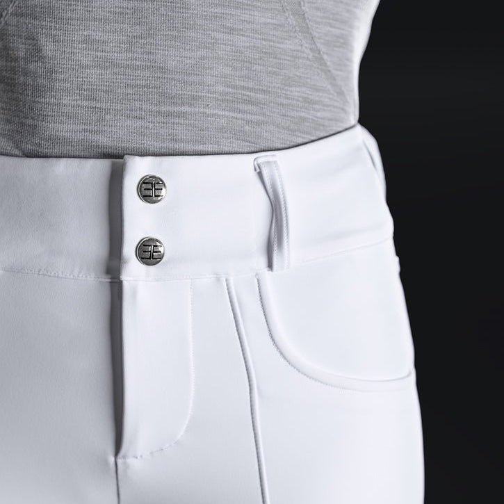 Equestly ELITE Breeches White - Equiluxe Tack