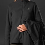 Equestly Lux 2-in-1 Jacket Black - Equiluxe Tack