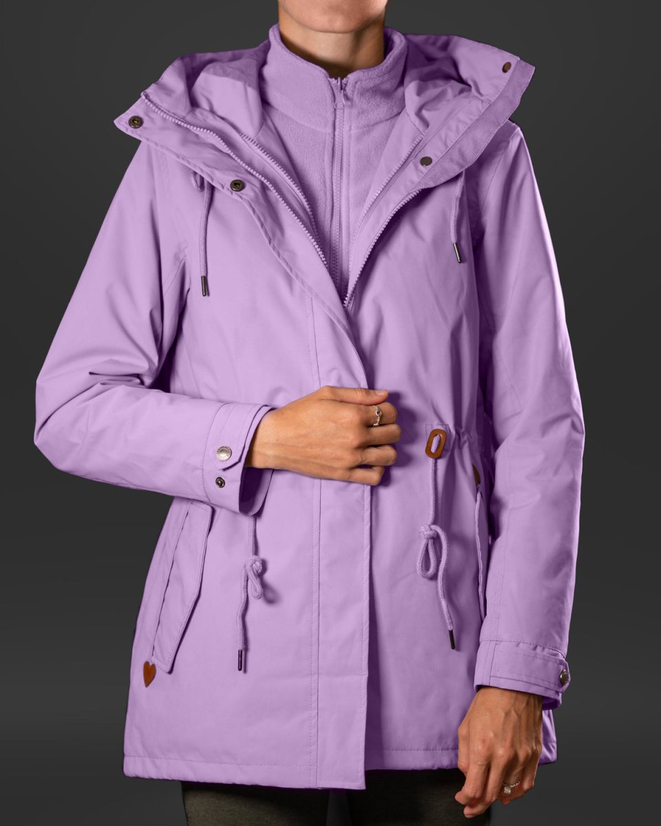 Equestly Lux 2-in-1 Jacket Lavender - Equiluxe Tack