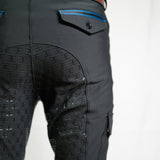 Equestly Lux GripTEQ Mens Breeches Charcoal - Equiluxe Tack
