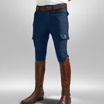 Equestly Lux GripTEQ Mens Breeches Navy - Equiluxe Tack