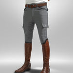 Equestly Lux GripTEQ Mens Breeches Slate - Equiluxe Tack