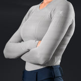 Equestly Lux Seamless Long Sleeve Slate Sun Shirt - Equiluxe Tack
