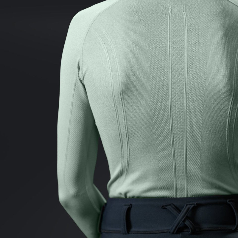 Equestly Lux Seamless LS Matcha - Equiluxe Tack