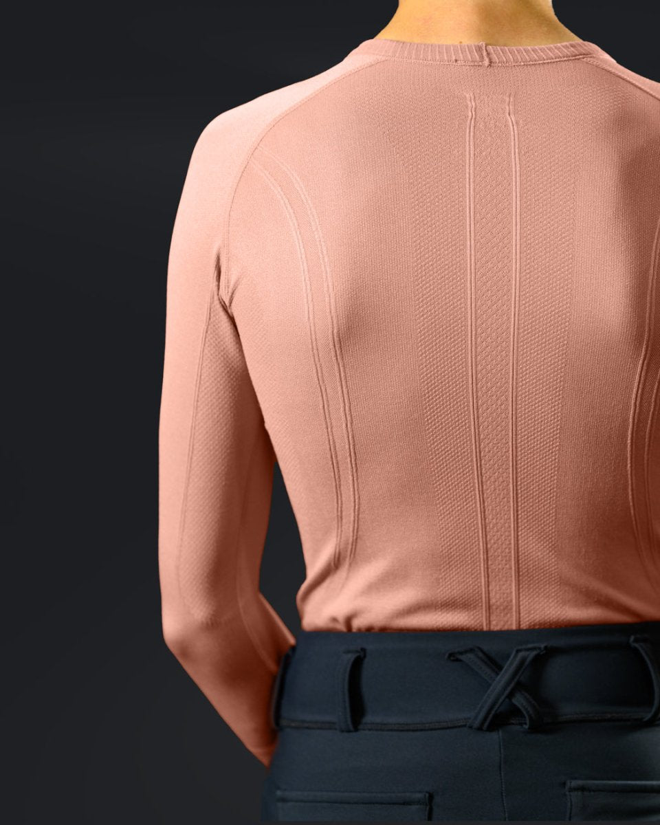 Equestly Lux Seamless LS Peach - Equiluxe Tack