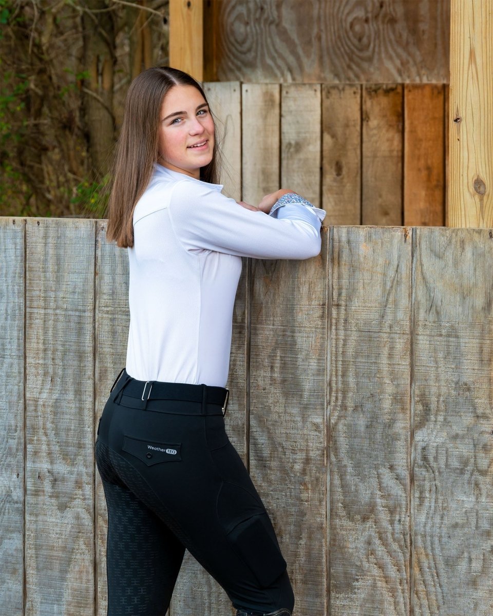 Equestly Lux WeatherTEQ Riding Tight Breeches - Equiluxe Tack
