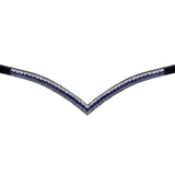 Equestroom Blue Astra Browband - Equiluxe Tack