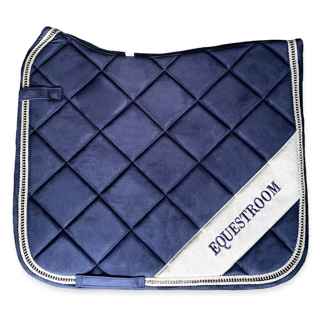 Equestroom Blue Astra Saddle Pad - Equiluxe Tack