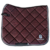 Equestroom Burgundy Saddle Pad - Equiluxe Tack