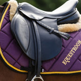 Equestroom Dark Orchid Saddle Pad Set - Equiluxe Tack