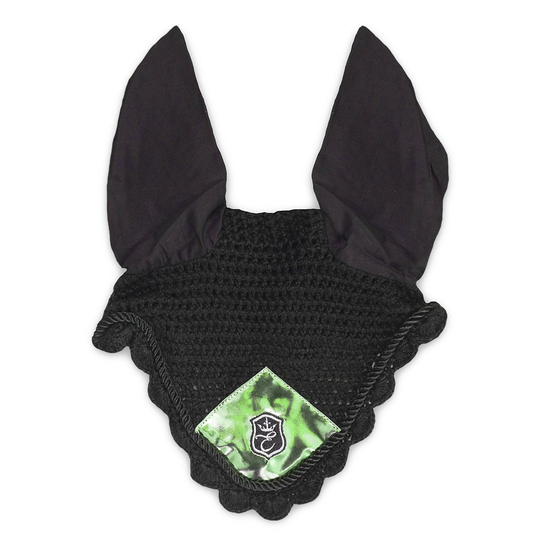 Equestroom Green Lily Fly Hat - Equiluxe Tack