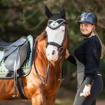 Equestroom Green Lily Fly Hat - Equiluxe Tack
